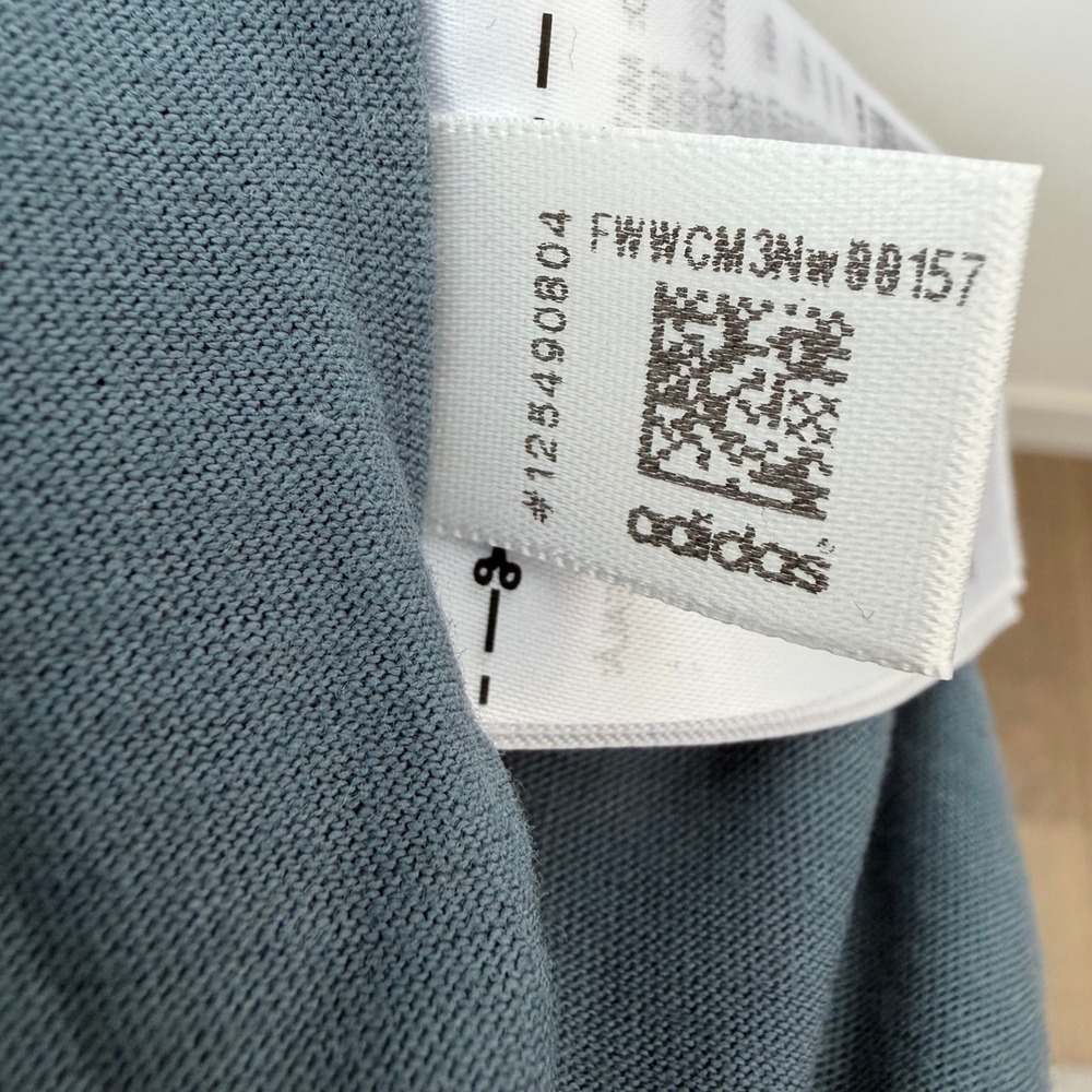 Adidas Originals Pleated Midi Skirt Women Medium Legacy Blue/Dash Green FU3757 - Picture 7 of 9